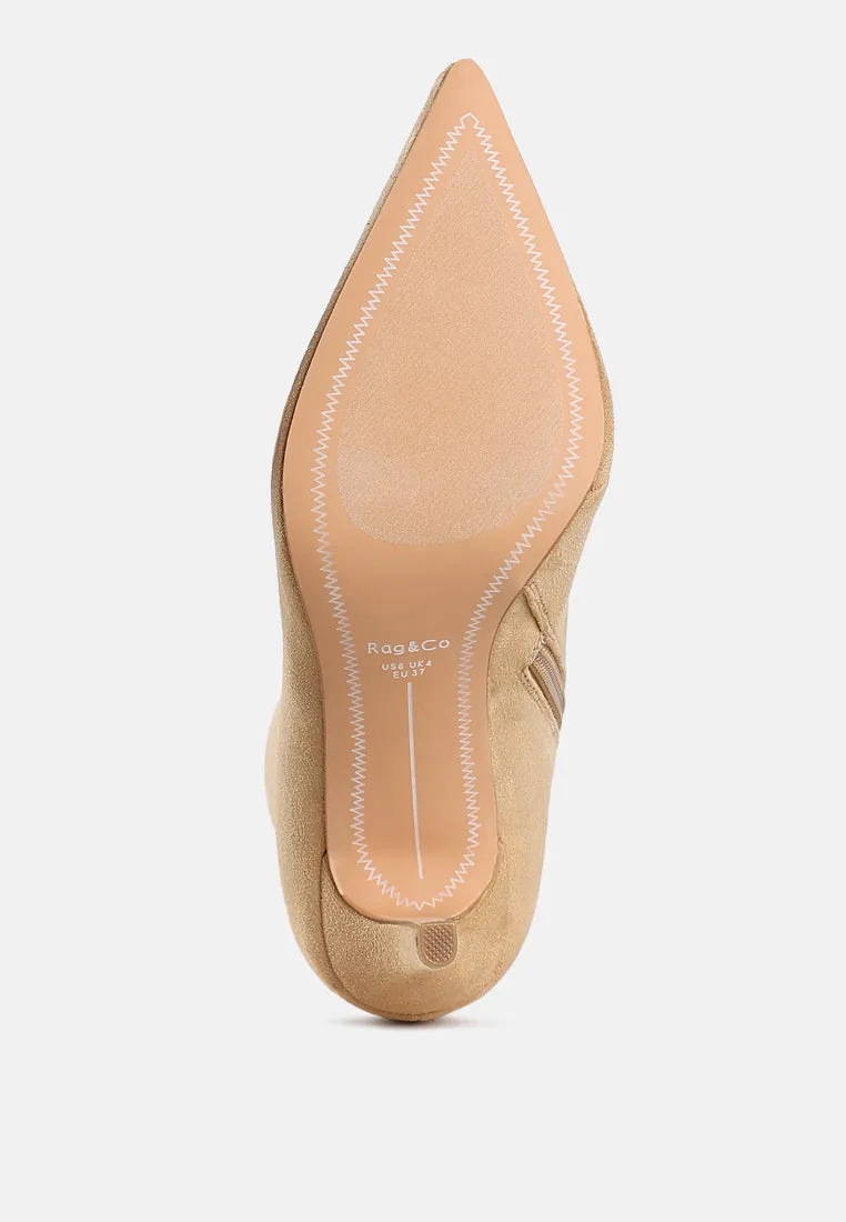 Dapers Bow Detail Ankle Boots