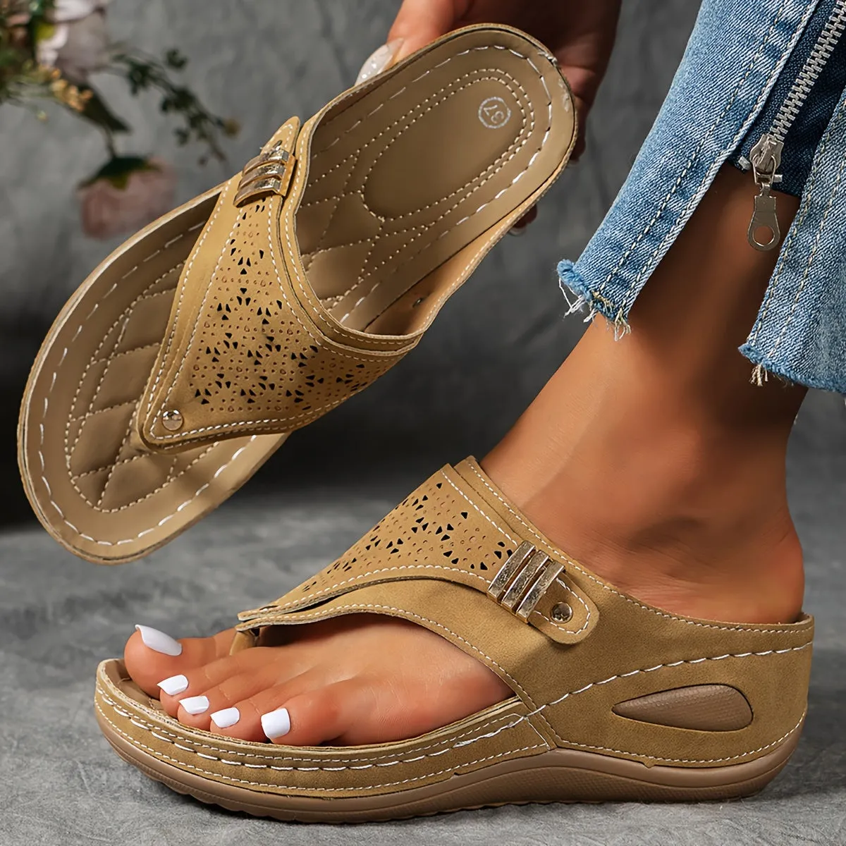 Elegant Women's Slide Sandals