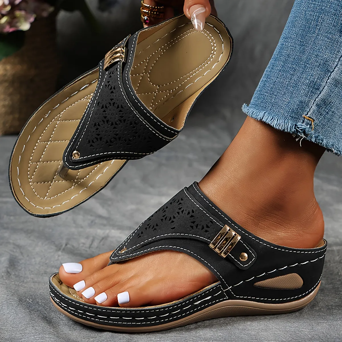 Elegant Women's Slide Sandals