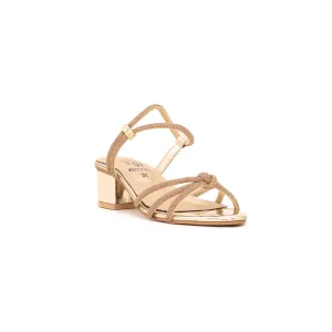 Girls Golden Fancy Sandal KD7709