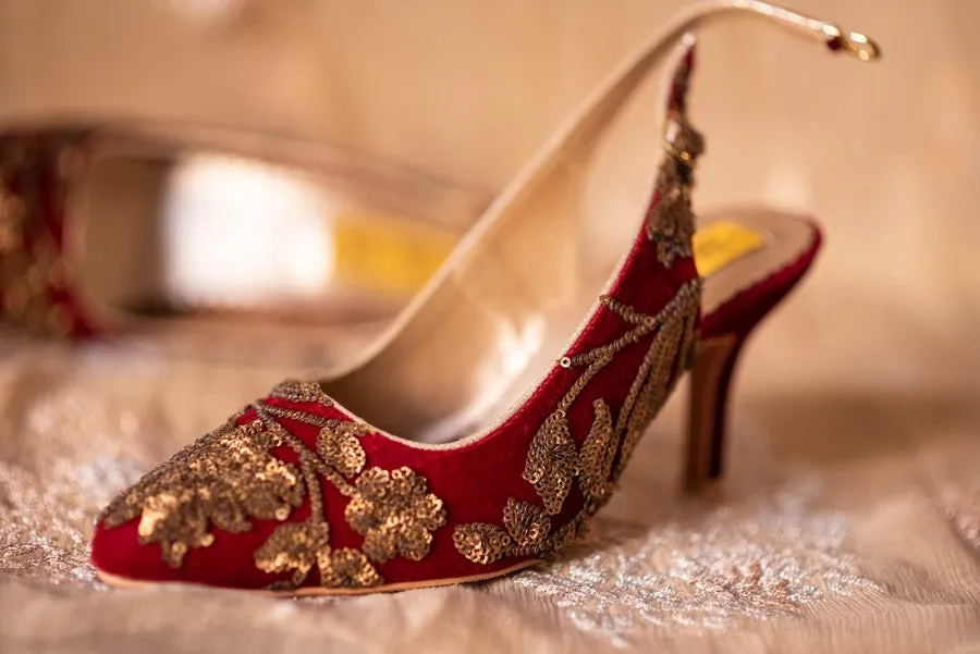 Maroon Fancy Sandal