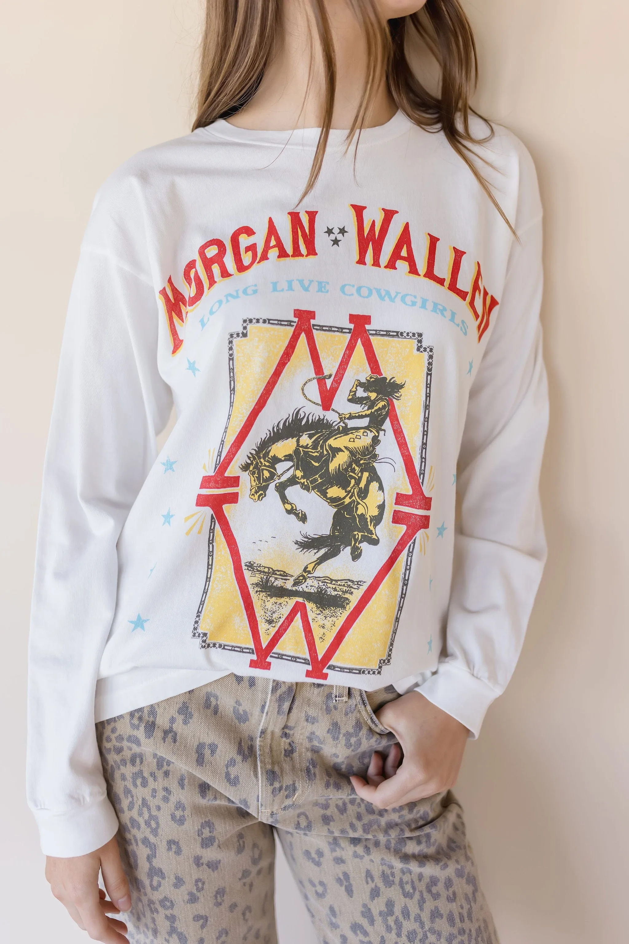 Morgan Wallen Long Live Cowgirls Relaxed Long Sleeve