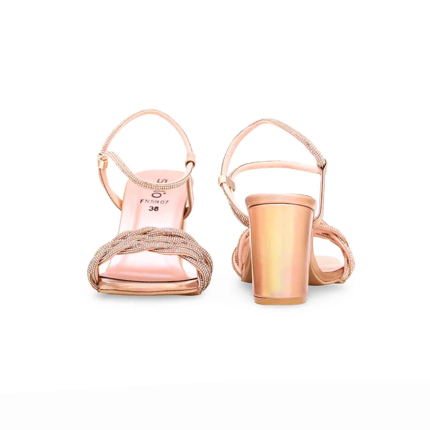 Peach Fancy Sandal FN5907
