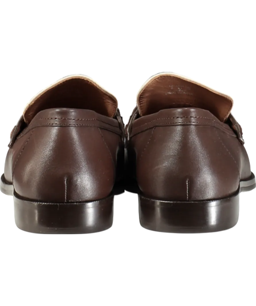 Radley London Brown Burlington Row Leather Two-tone Loafers UK 8 EU 41 