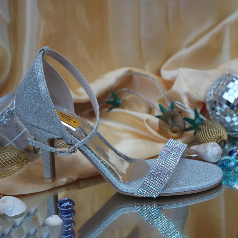 Silver Fancy Sandal