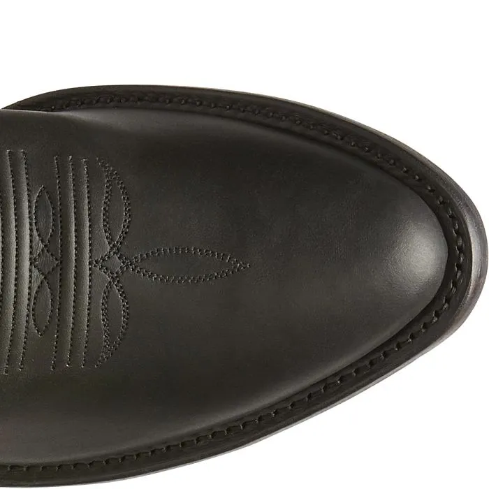 Tony Lama Segar Black Cowhide Western Boot