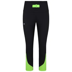 Under Armour No-Slip Waistband Womens Black Ankle Leggings