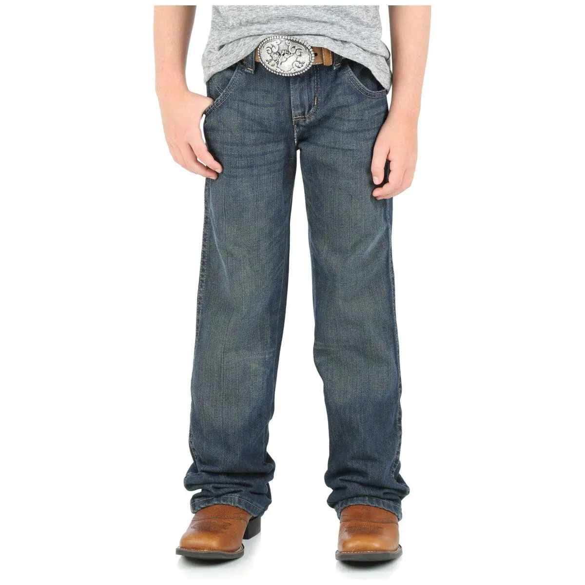 Wrangler - Retro Western Relaxed Boot Cut Jeans - Junior
